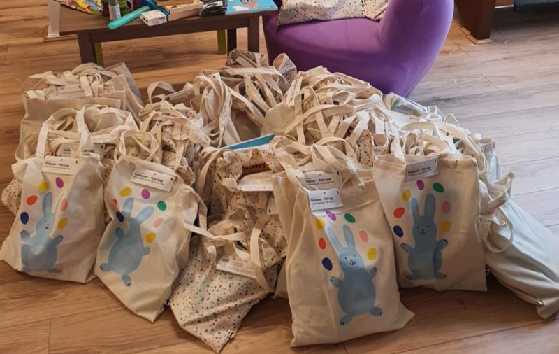 Limerick charity donates care bags to young cancer patients