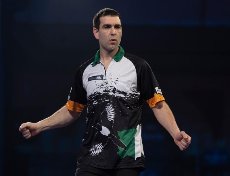 Limerick's William O'Connor learns first round draw for  Cazoo World Darts Championship