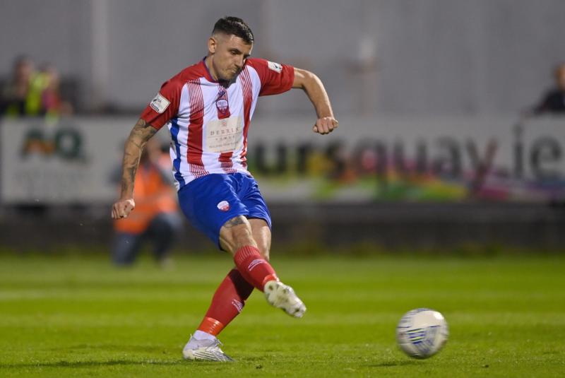 WATCH: Red-hot Enda Curran edges Treaty United closer to promotion play-offs