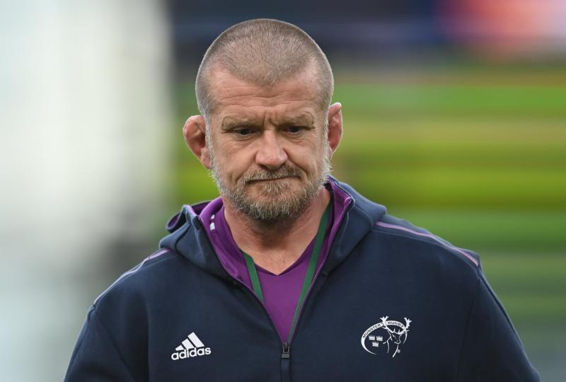 Munster Rugby coach Graham Rowntree 'proper jealous' ahead of South Africa XV clash