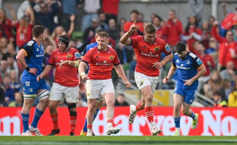 Resilient Munster lay Leinster bogey to secure URC final date in Cape Town