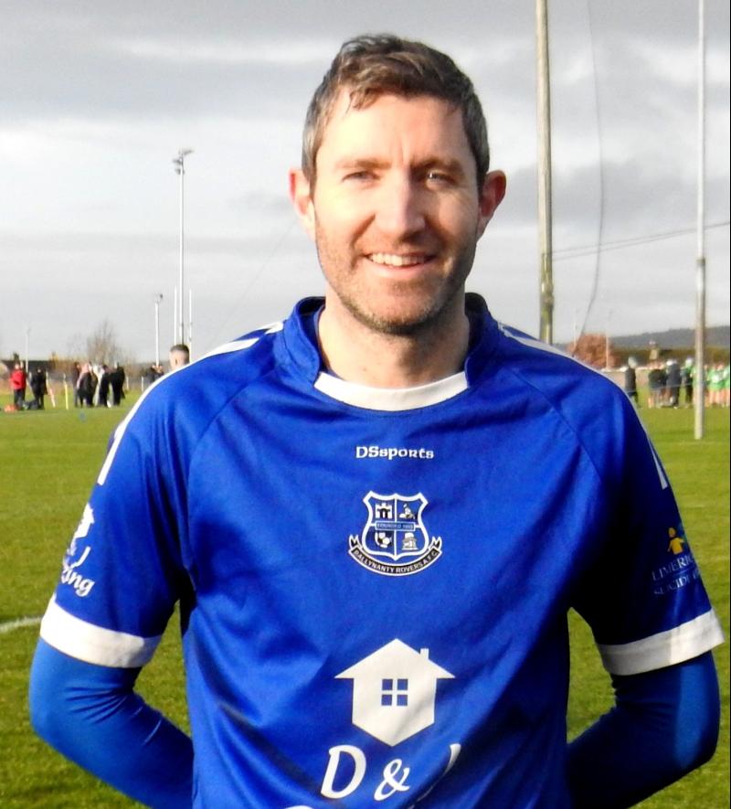Ballynanty Rovers' Aidan Hurley joins the '600 club' in Limerick junior soccer