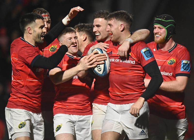 Munster Rugby score vital bonus point win over Lions in URC