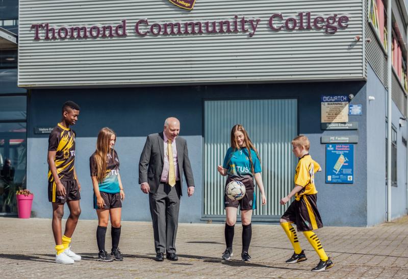 Limerick's Thomond Community College and Treaty Utd launch new partnership