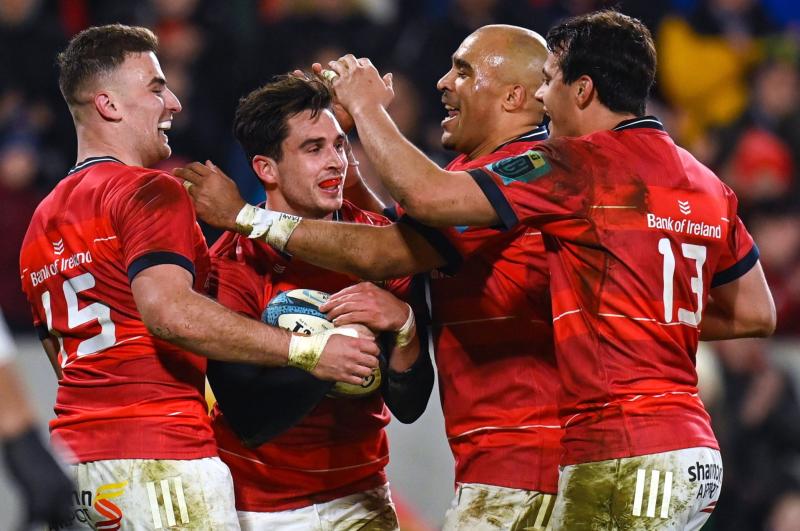Gavin Coombes bags hat-trick as Munster Rugby rack up nine tries in rout of Ospreys