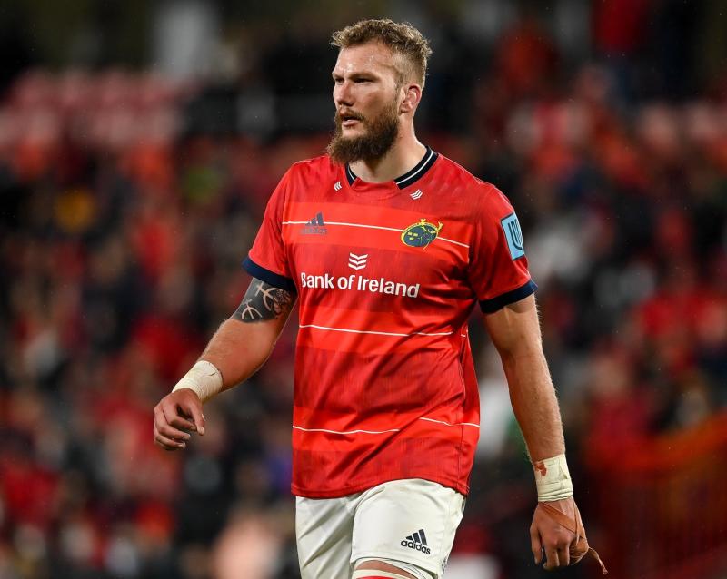 Munster Rugby confirm expected return date for World Cup winner RG Snyman