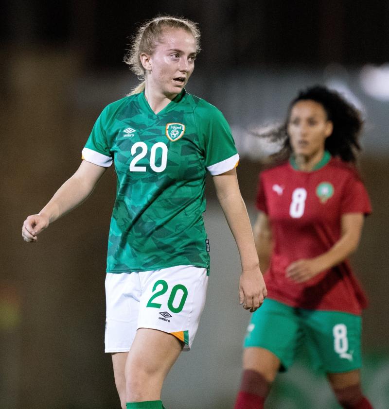Limerick woman makes senior debut in Rep of Ireland's win over Morocco