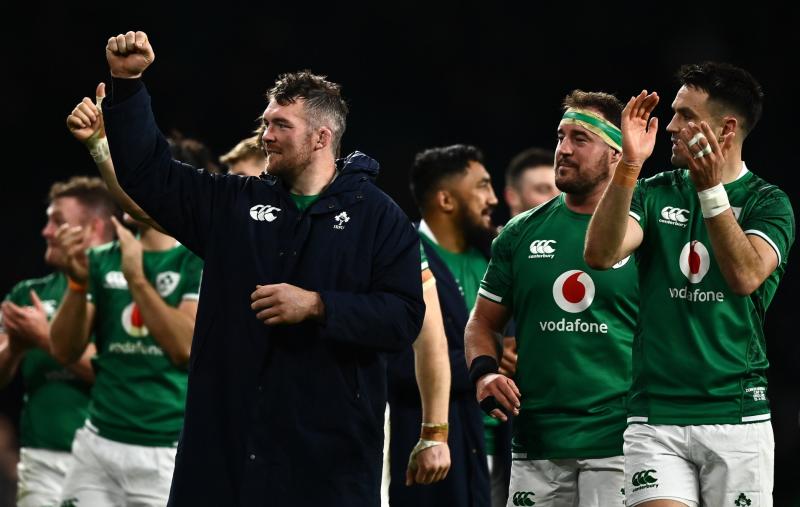 Ireland overcome 14-man England late on Six Nations clash
