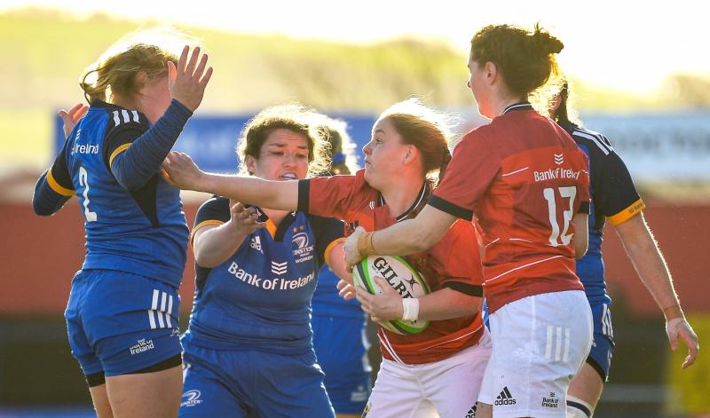 Tenacious Munster see off Leinster to secure second women's interpro win