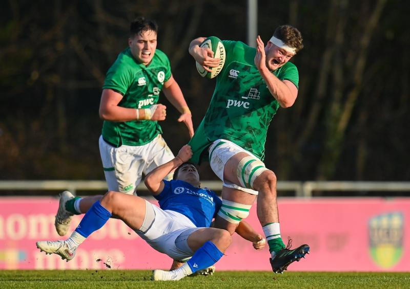 Munster Rugby players help Ireland U20s ease past Italy