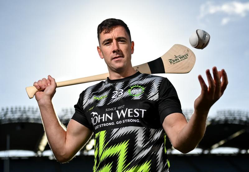 Limerick hurler Diarmaid Byrnes  helps launch 2023 Féile na nGael