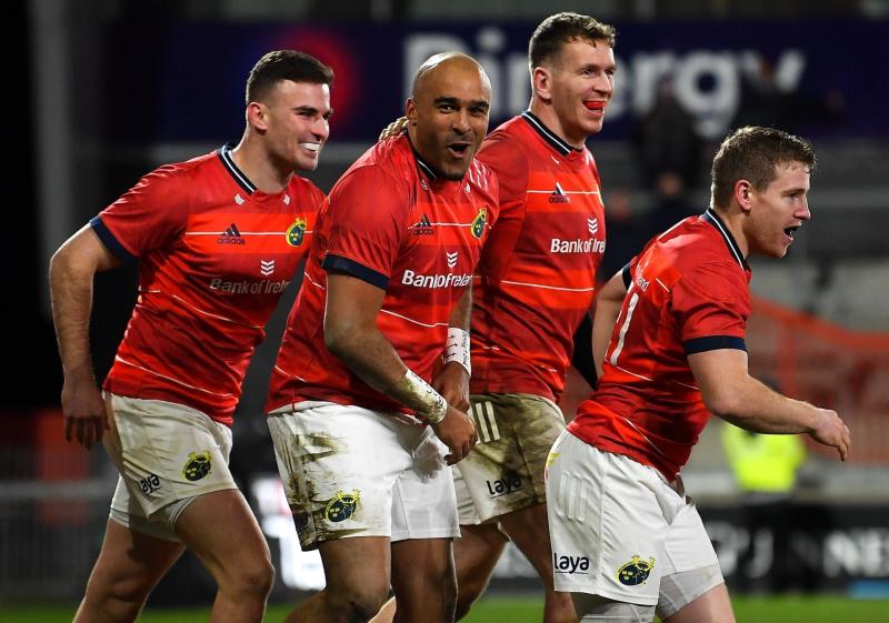 Munster Rugby coach Johann van Graan hails hat-trick hero Simon Zebo as 'special player'