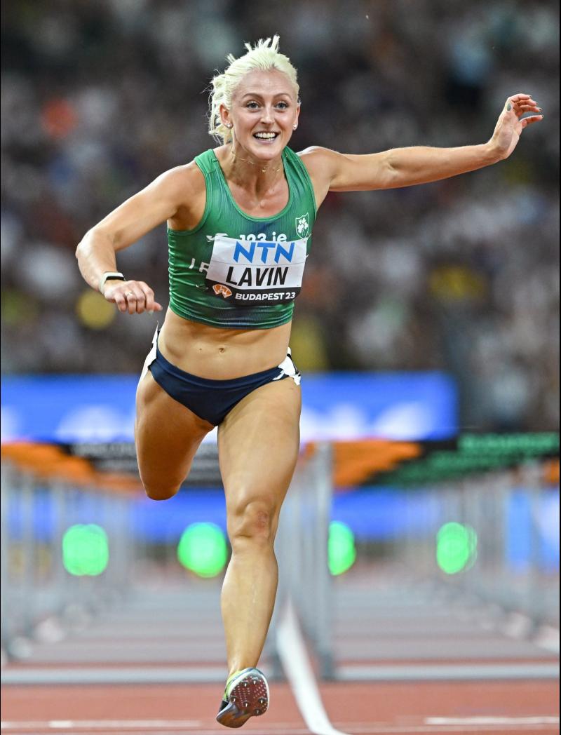 Limerick sprint hurdler Sarah Lavin breaks Irish record in World Championship semi-final