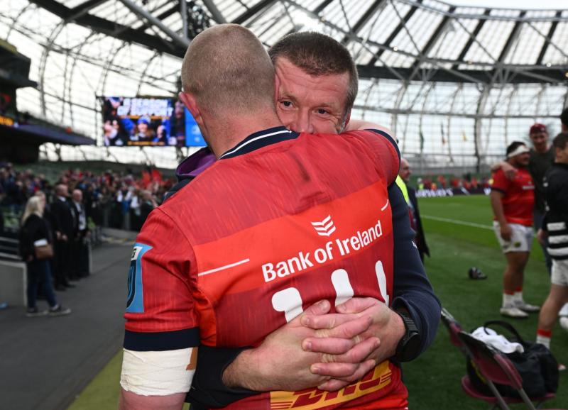 Munster Rugby's Graham Rowntree says Keith Earls has what it takes to become coach