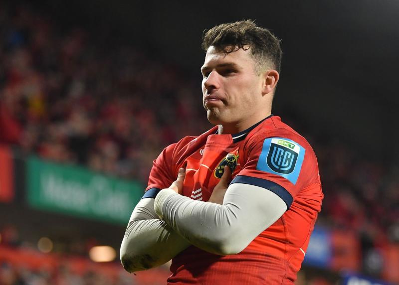 Limerick winger Calvin Nash looks to make most of opportunities at Munster Rugby