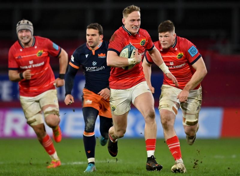 Munster Rugby target URC success in Edinburgh