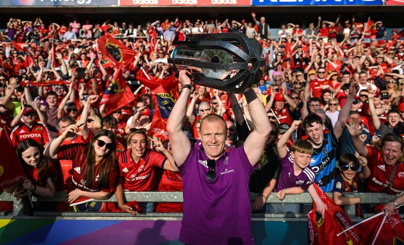 Munster Rugby's Keith Earls 