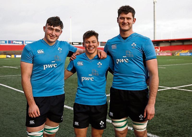 Limerick players in Ireland U20 squad to face Leinster Development XV