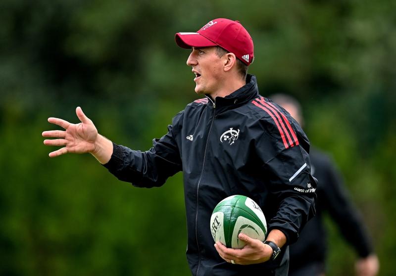 Former Munster Rugby players assist in coaching age-grade squads