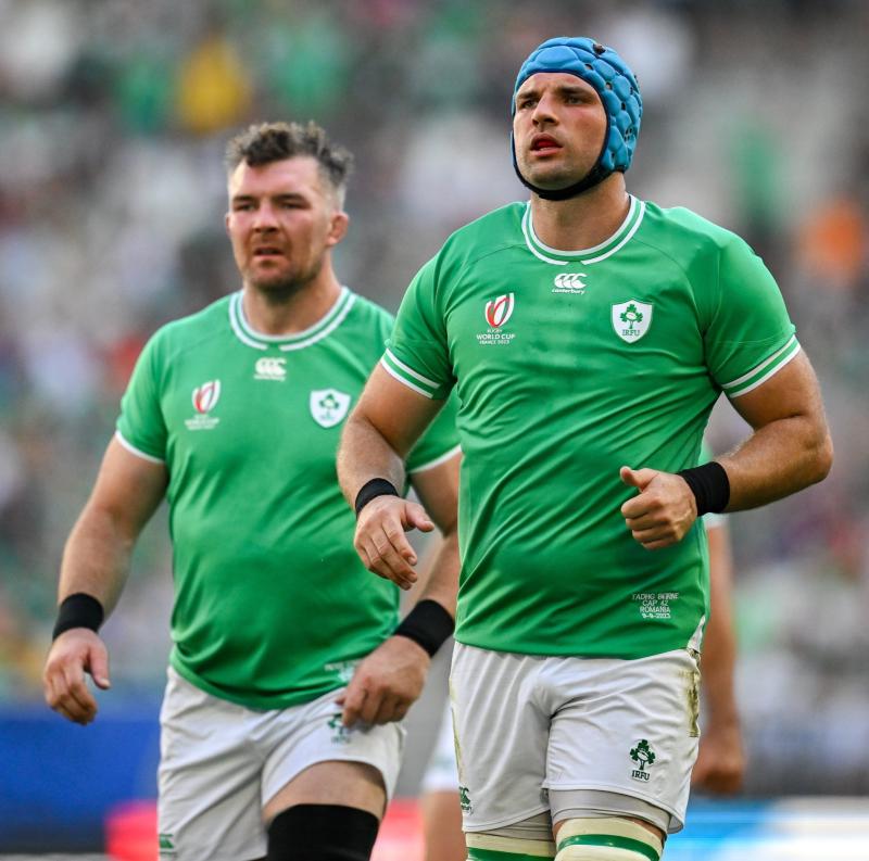 Ireland team to face South Africa in World Cup named