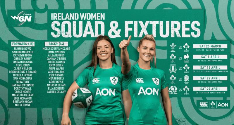 Munster Rugby players named in Ireland squad for Women's Six Nations