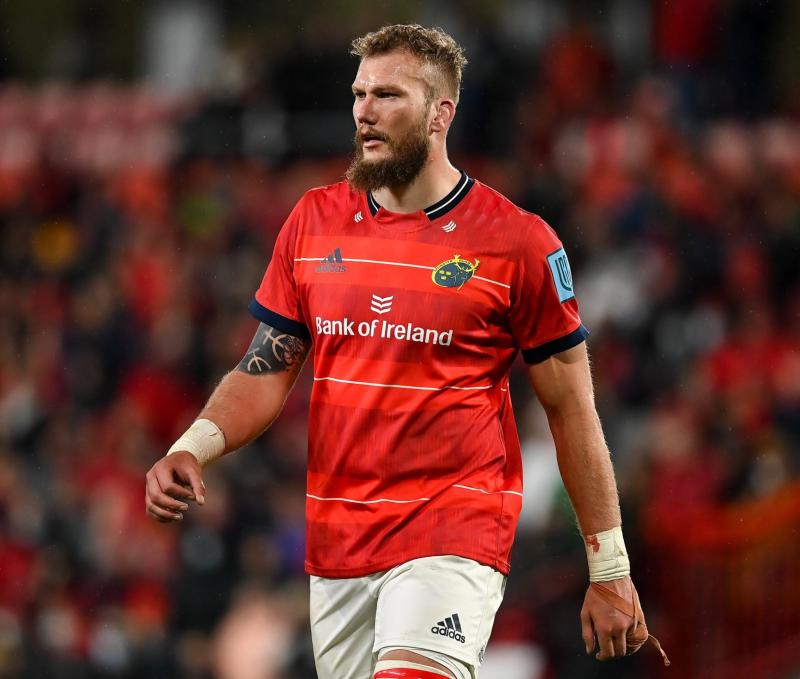 Munster Rugby boost as RG Snyman set to make return from injury