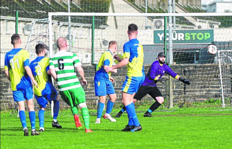 Limerick District in FAI Youth Inter League action against Clare