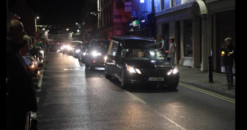 Hundreds line the streets at vigil for slain Limerick man Dylan McCarthy 