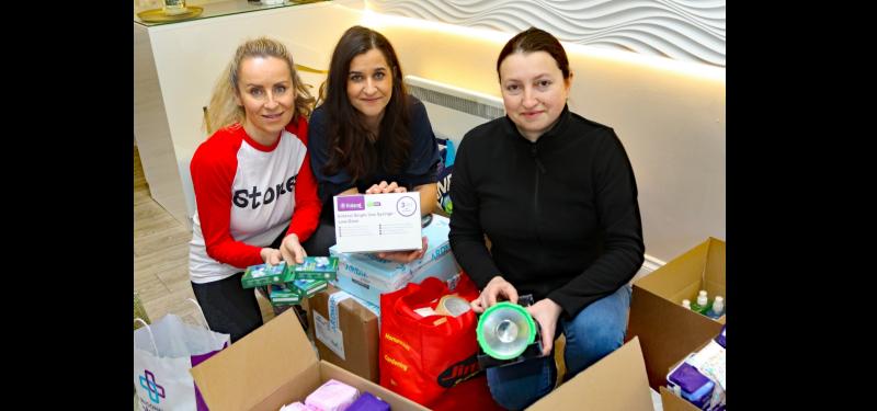 Limerick people rally their support for war-torn Ukraine through county and city collection points