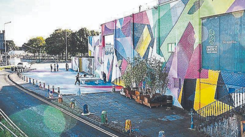 Objection over ‘dominant’ mural  on University of Limerick’s city campus
