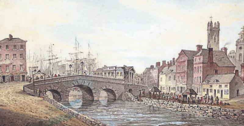 If walls could talk:  Busy city quay that was once fit for a queen 