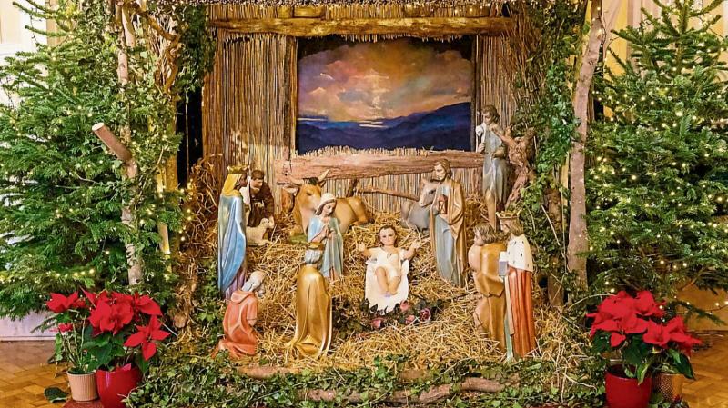 Families flock to see Christmas crib in Limerick church