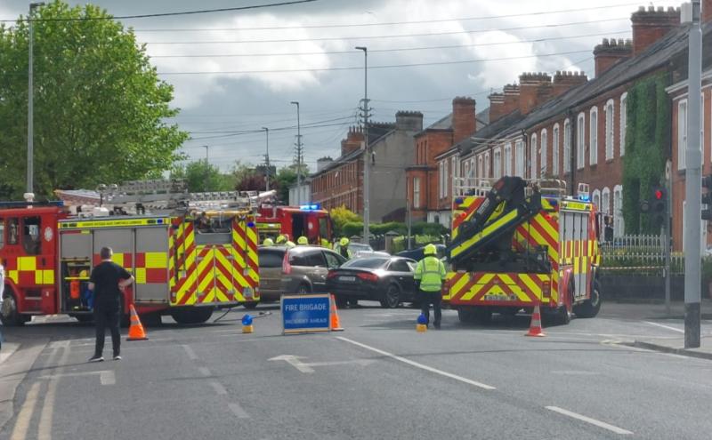 BREAKING: Traffic delays in Limerick city following two car collision