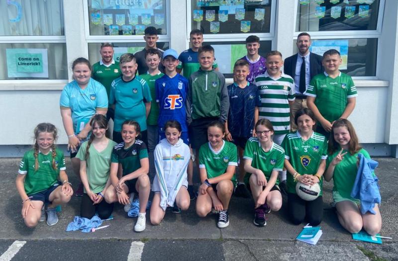 Dreams come true for Limerick pupils thanks thank to hurling heroes