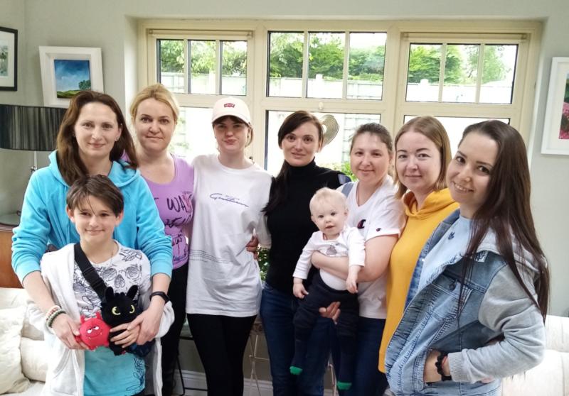 Ukrainians removed from hotel and jobs plead to return to Limerick village