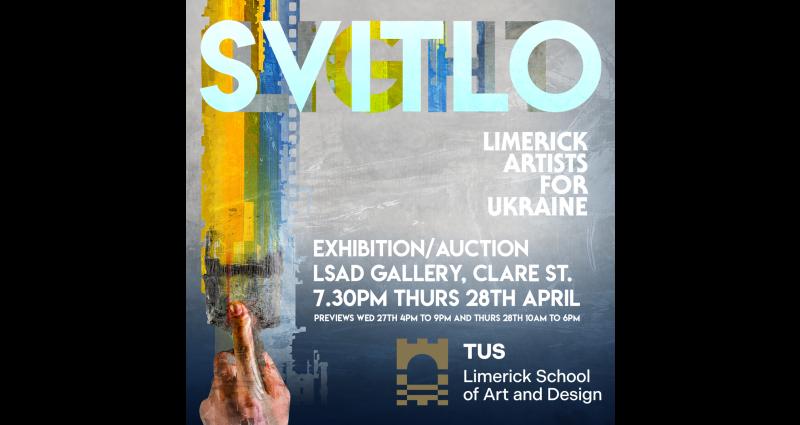 Over 70 artists connected to Limerick raising vital funds for refugees from Ukraine