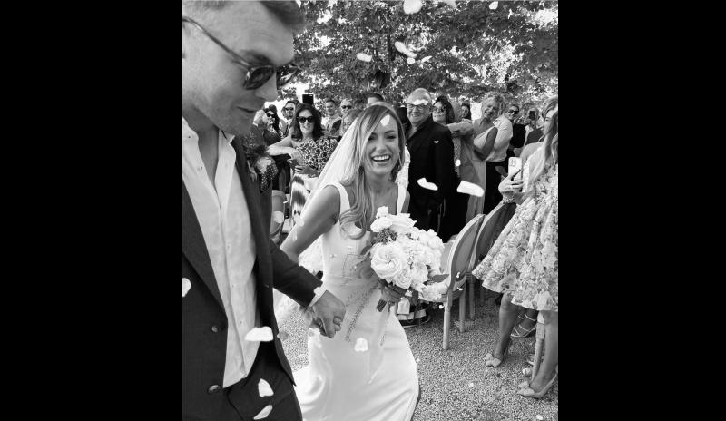 French chic: Rugby stars celebrate Munster captain's wedding in style