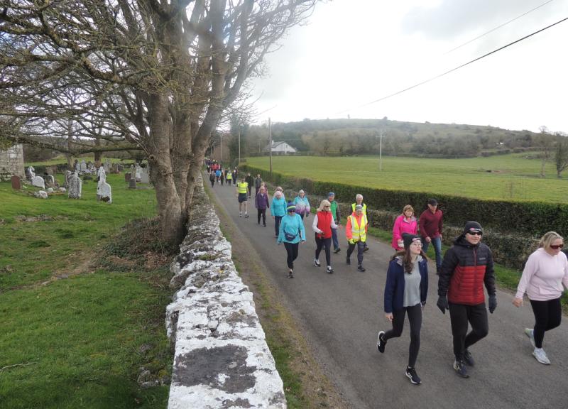 Two Limerick communities join together for fundraising walk 