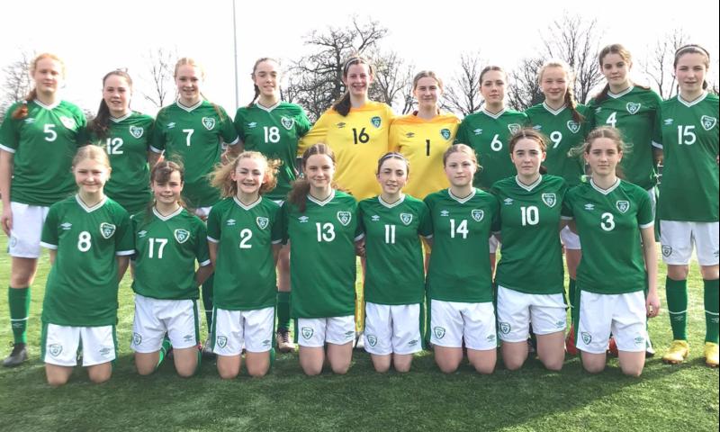 Limerick girls impress as Rep of Ireland U15s draw with England in Bob Docherty Cup
