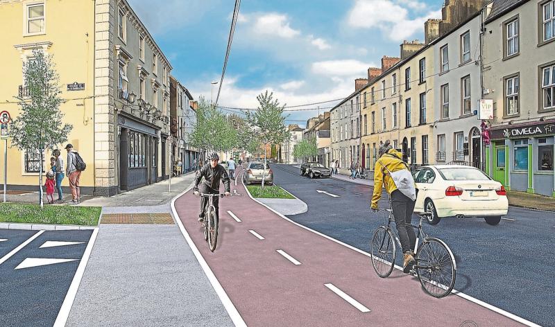 Limerick street could become one-way under bike lane plans