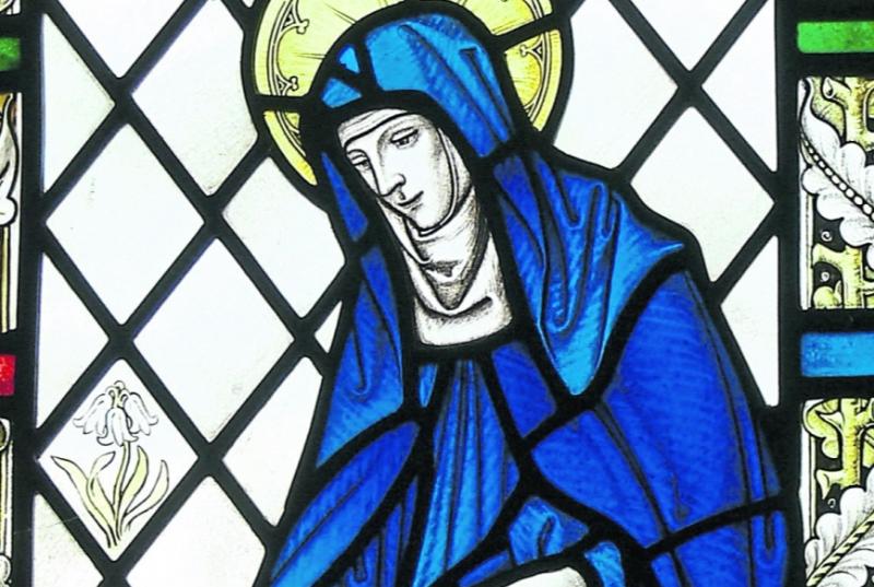 Then and Now: More on our  patroness  saint