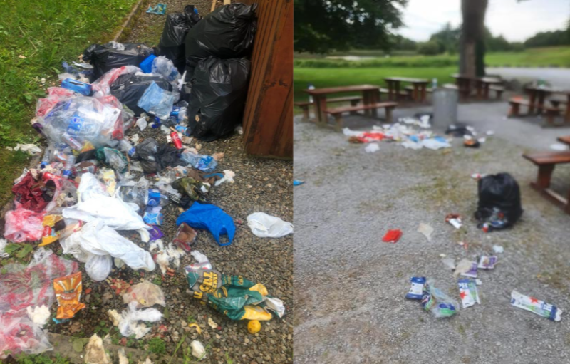 ‘Some people are just filthy’: Dumping at Limerick beauty spot