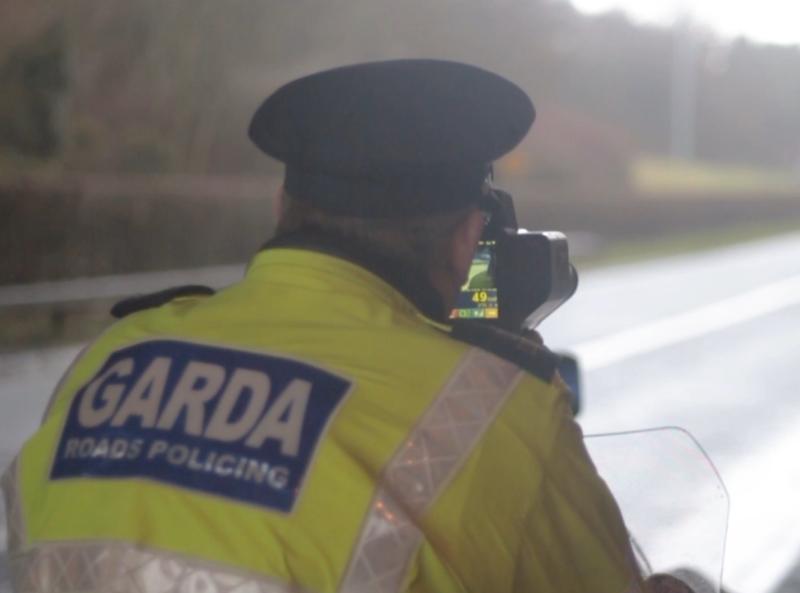 Motorist caught  travelling at almost twice the speed limit in Limerick village