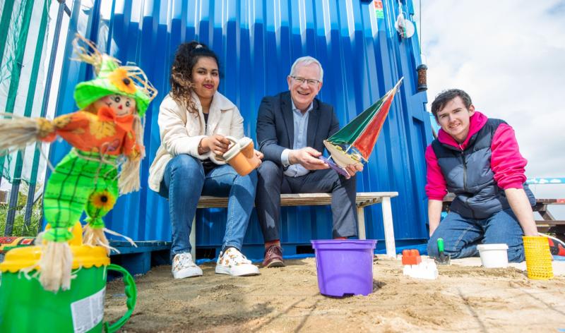 University unveils outdoor classroom for Early Childhood students at Limerick campus