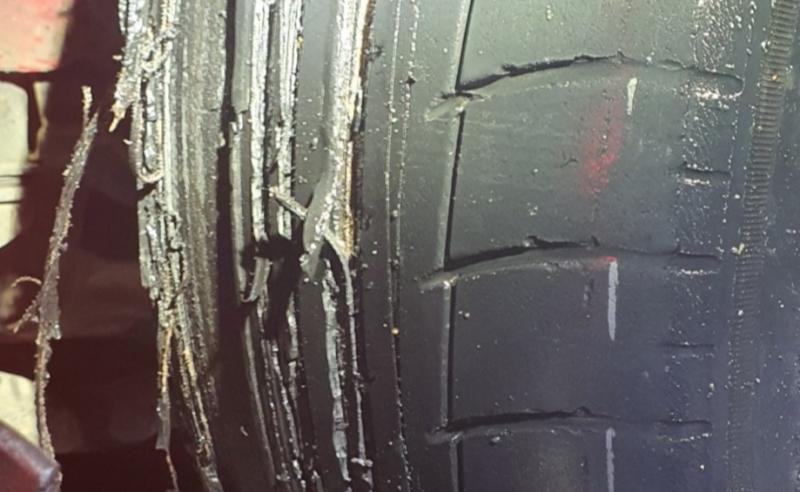 Disqualified Clare motorist caught driving with damaged tyre while 'under the influence'