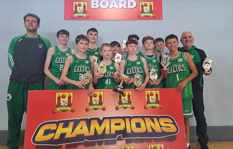 Limerick Celtics land four titles in bumper weekend of Basketball