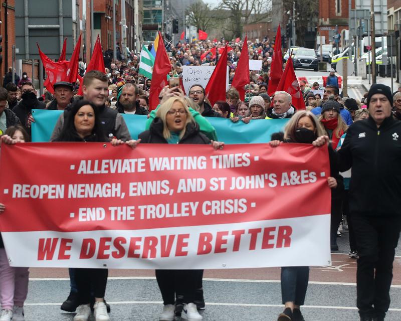 Second University Hospital Limerick protest organised