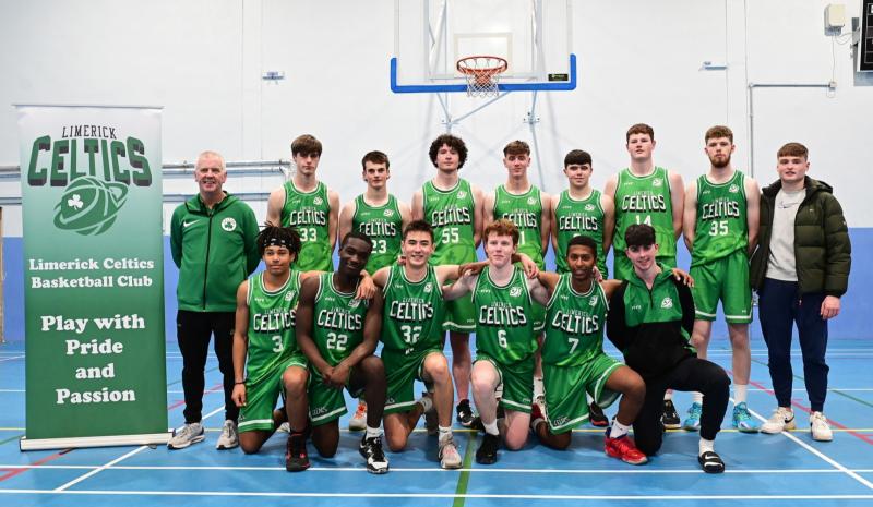 Limerick Celtics reach Billy Coffey U18 Men’s National Cup final
