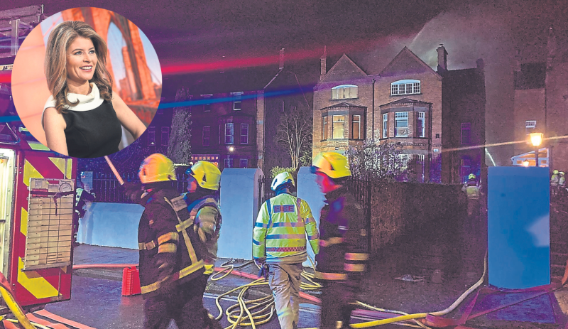 American based TV host thanks Limerick firefighters for saving family home
