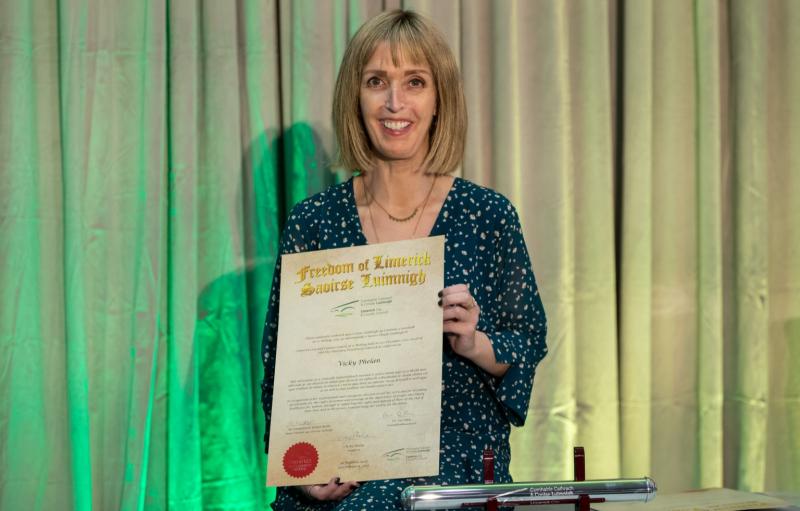 Vicky Phelan Freedom of Limerick ceremony attracts worldwide audience 